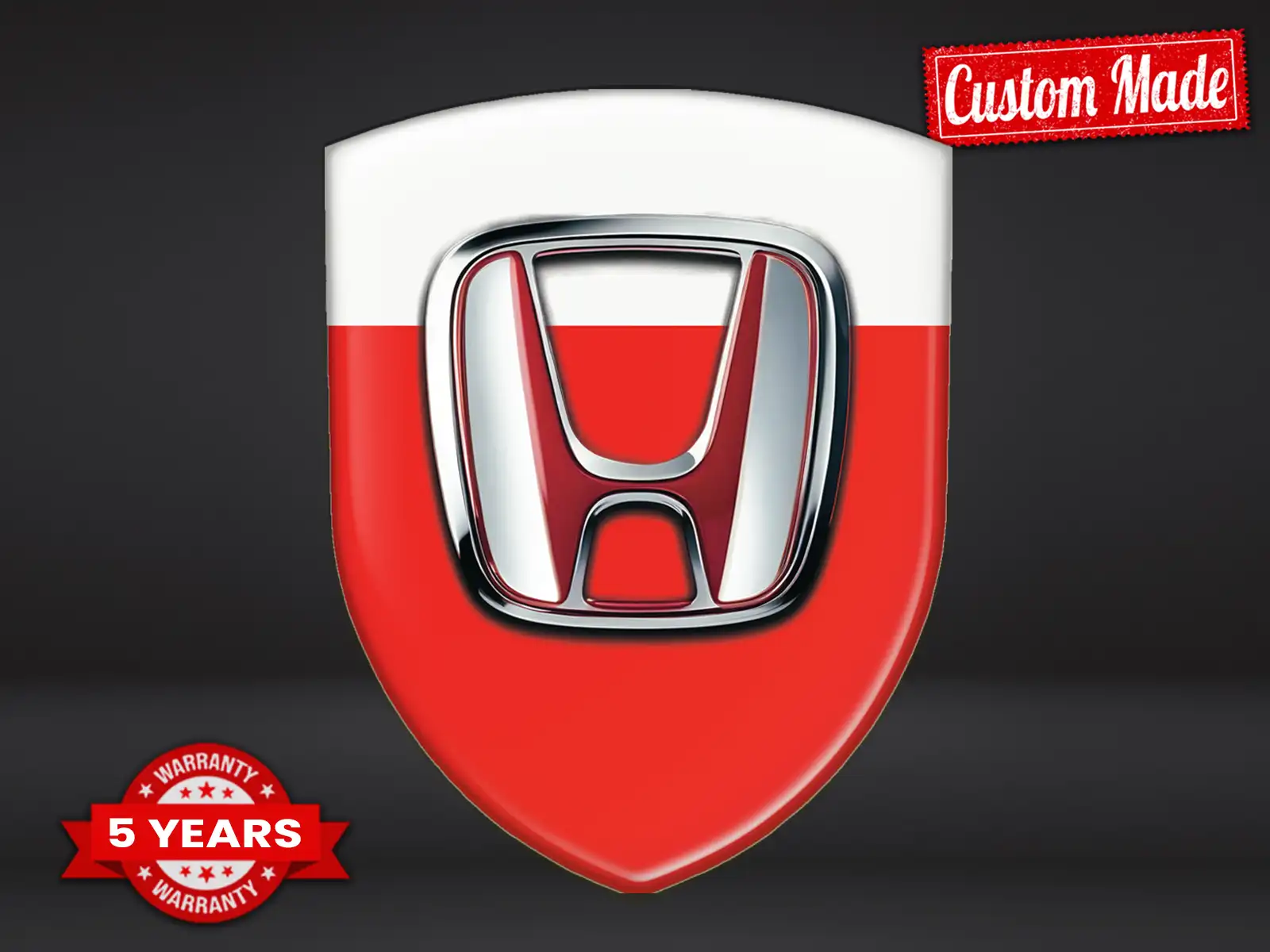 Honda Badges Voiture Pro Max Durable Stylé Performance
